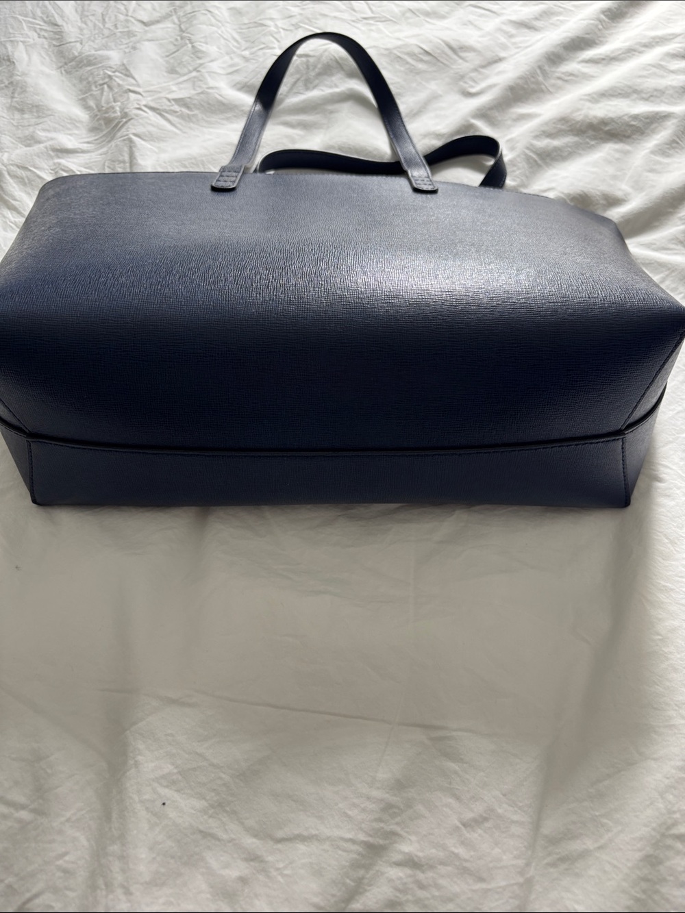 Mansur Gavriel sm zipper tote navy - Picture 4 of 5